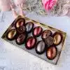 Happy Easter 10 Ostereier Pralinen box 10er