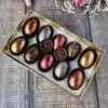 Happy Easter 10 Ostereier Pralinen box 10er