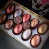 Happy Easter 10 Ostereier Pralinen box 10er