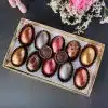 Happy Easter 10 Ostereier Pralinen box 10er