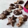 Meeresfrüchte - Schokolade Mischung ohne Zuckerzusatz