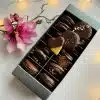 3 Flavors Kekse Box mit 28 Kekse ohne Zuckerzusatz. Kekse ohne Zucker
