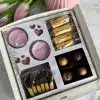 Dolce Vita Gift Box fudge, teelicht, kekse and pralinen - linke Übersicht